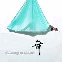 Hot Yoga High Strength Aerial Yoga Swing 100% nylon low stretch flying yoga hammock wholesale high quality guarantee