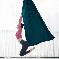 Professional High Quality Stretch Air Flying Yoga Hammock Silk For Aerial Yoga Hammock Anti Gravity Yoga Swing